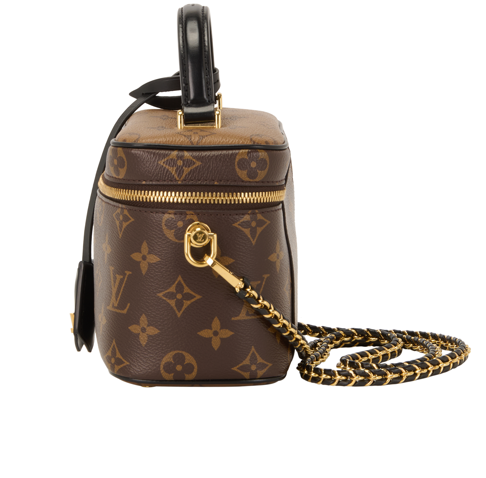 Vanity PM, &pound;1,600, Handbags, Brown, Canvas, Bottom view